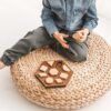 Wooden shape sorter by Woodinout Montessori toys