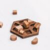 Wooden shape sorter by Woodinout Montessori toys
